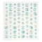12 Packs: 72 ct. (864 total) Iridescent Rhinestone Stickers by Recollections™